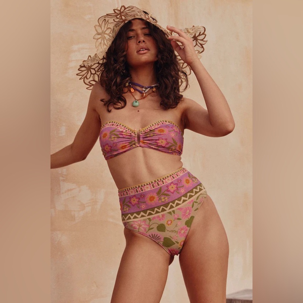 Spell Goldie shimmer bikini